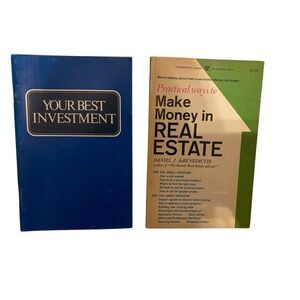 Lot Of 2 Your Best Investment Make Money In Real Estate Finance Paperback Books